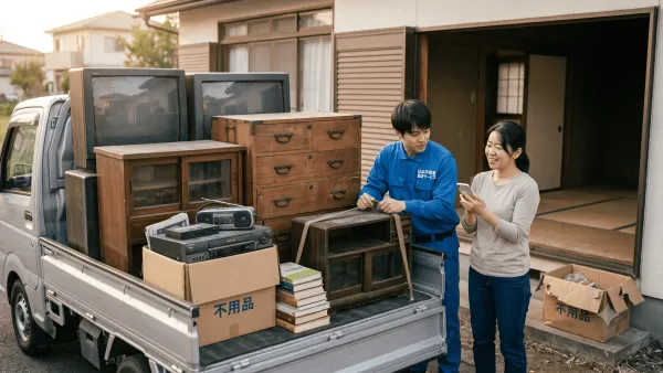 不用品回収のイメージ写真